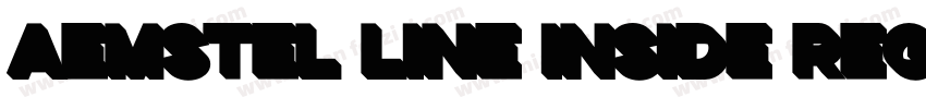 Aemstel Line Inside Regular字体转换